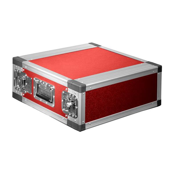 MS-Case Lite mobil konténer (19" x 4U x 35 cm, piros)