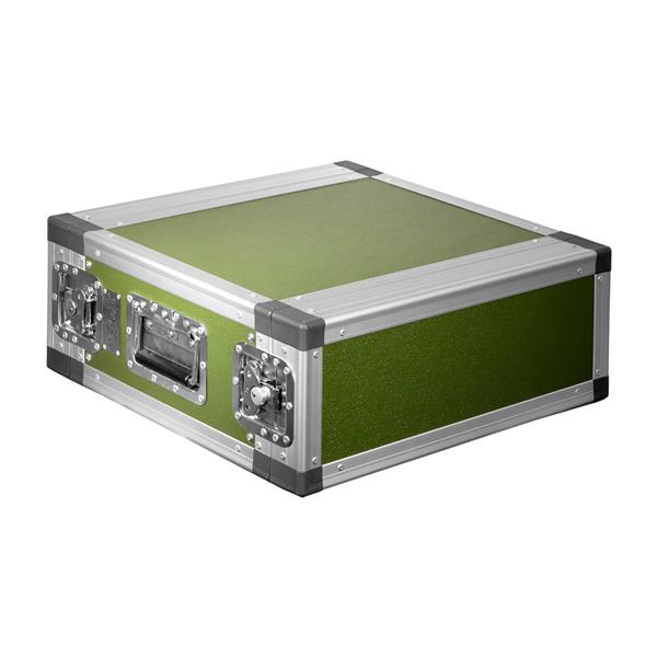 MS-Case Lite mobil konténer (19" x 4U x 40 cm, zöld)