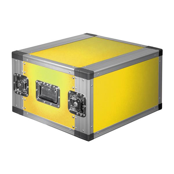 MS-Case Lite mobil konténer (19" x 6U x 35 cm, sárga)