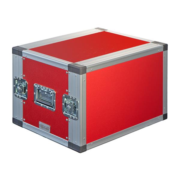 MS-Case Lite mobil konténer (19" x 8U x 30 cm, piros)