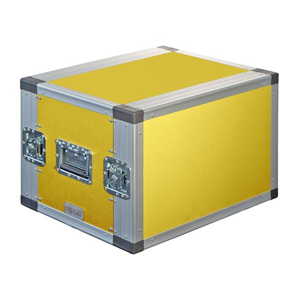 MS-Case Lite mobil konténer (19" x 8U x 40 cm, sárga)
